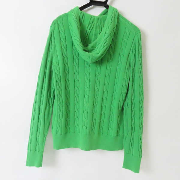 実際に弊社で買取させて頂いたBROOKS BROTHERS/ブルックス ブラザーズ ケーブルニット パーカー/Sの画像 1枚目