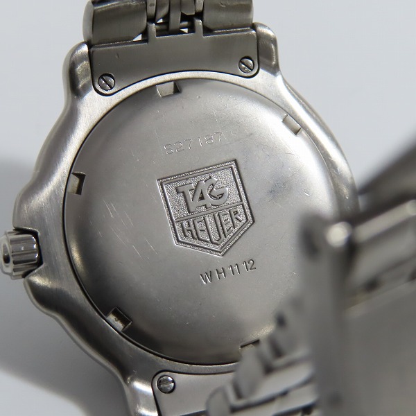 実際に弊社で買取させて頂いたTAG HEUER/タグホイヤー Professional WH1112【動作未確認】の画像 4枚目