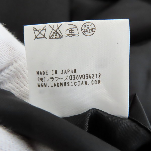 実際に弊社で買取させて頂いたLAD MUSICIAN/ラッドミュージシャン ダブルジャケット 2215-303/42の画像 4枚目