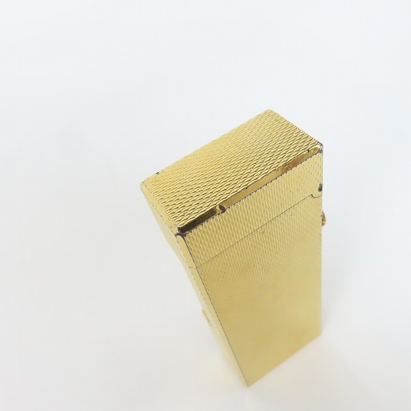 実際に弊社で買取させて頂いたdunhill/ダンヒル サイドローラー ガスライター ゴールドの画像 8枚目