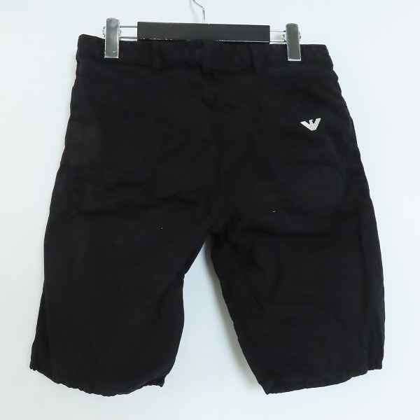 実際に弊社で買取させて頂いたEMPORIO ARMANI/エンポリオアルマーニ ロゴプレートショートパンツ/ハーフパンツ 3Z1PA6/46の画像 1枚目