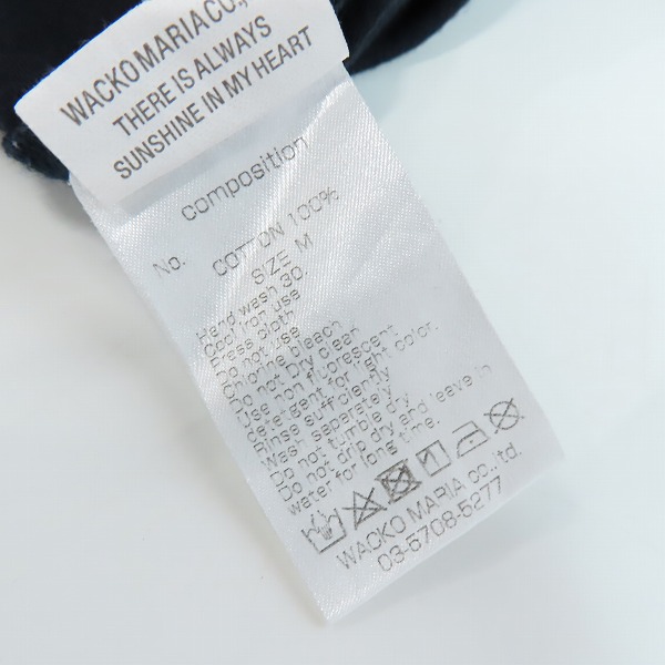 実際に弊社で買取させて頂いたWACKO MARIA×FRAGMENT DESIGN/ワコマリア×フラグメントデザイン THE GUILTY PARTIES 半袖 Tシャツ Mの画像 4枚目