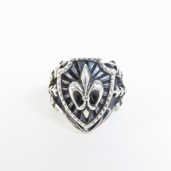 実際に弊社で買取させて頂いた【ギャラ付き】Leathers＆Treasures/レザーズ＆トレジャーズ クレストリング 19-20号の画像 1枚目