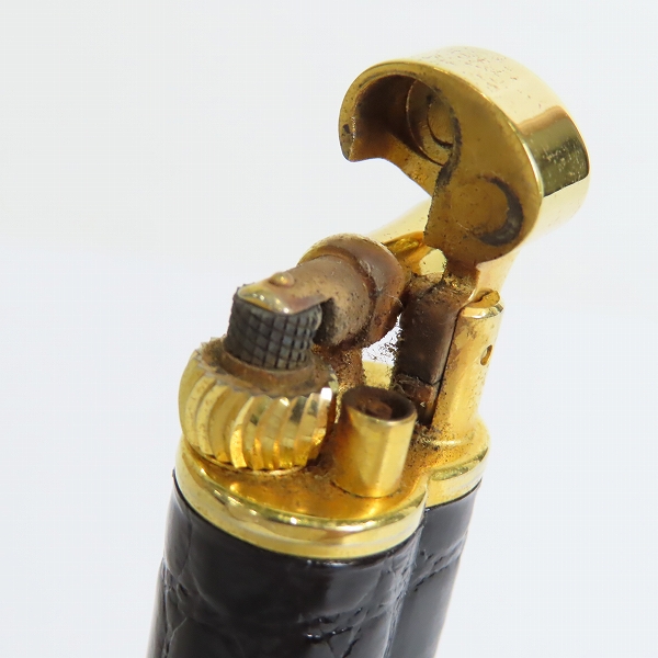 実際に弊社で買取させて頂いたBurberrys/バーバリーズ  ガスライター/レザー巻の画像 4枚目