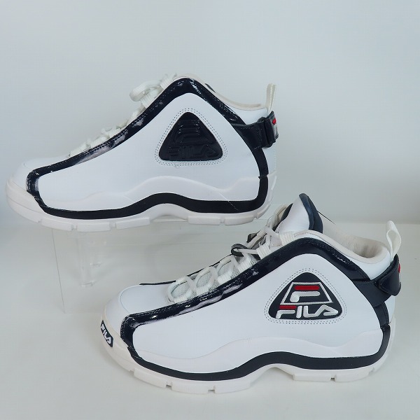 実際に弊社で買取させて頂いたFILA/フィラ 96 GL GRANT HILL/ジーエル グラント ヒル ハイカット スニーカー/シューズ F0313/27.5の画像 3枚目