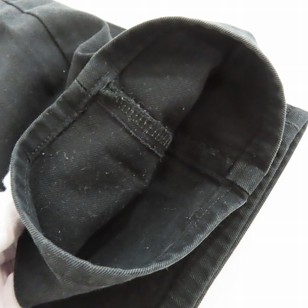実際に弊社で買取させて頂いたEC×GOODENOUGH/イーシー×グッドイナフ ブラックデニム ダブルネーム の画像 7枚目