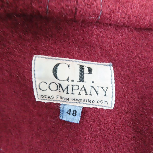 実際に弊社で買取させて頂いたC.P.COMPANY/シーピーカンパニー ウール混ライナー付き コート/48の画像 3枚目