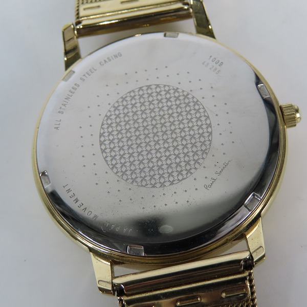 実際に弊社で買取させて頂いたPaul Smith/ポールスミス クォーツ 腕時計 1009【動作未確認】の画像 3枚目