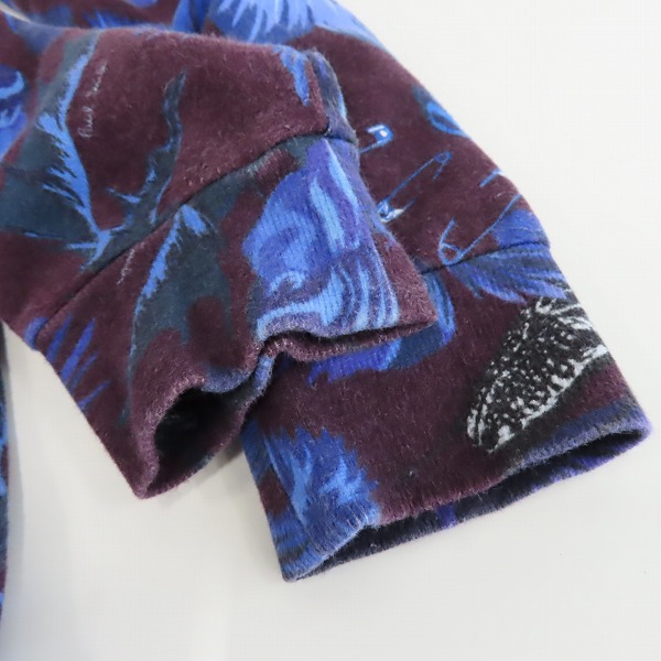 実際に弊社で買取させて頂いたPaul Smith/ポール スミス 総柄 クルーネックスウェットトレーナー PY-P4 50204/Lの画像 5枚目