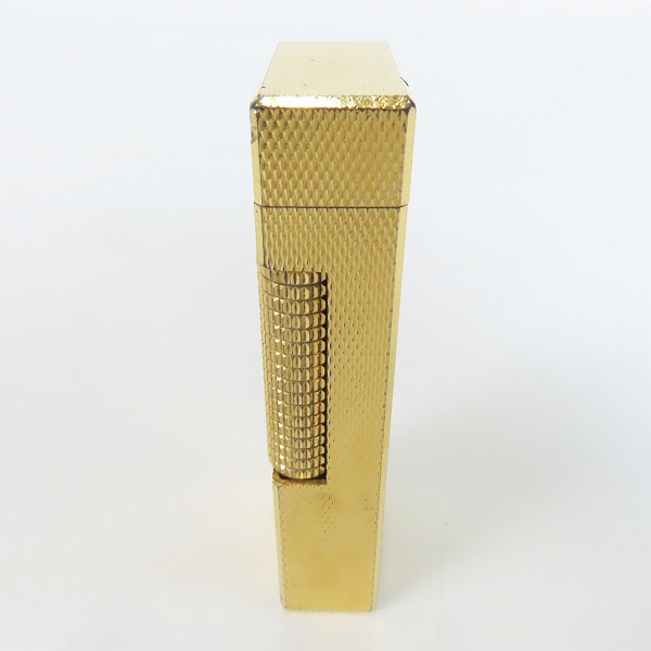 実際に弊社で買取させて頂いたdunhill/ダンヒル サイドローラー ガスライター ゴールドの画像 2枚目