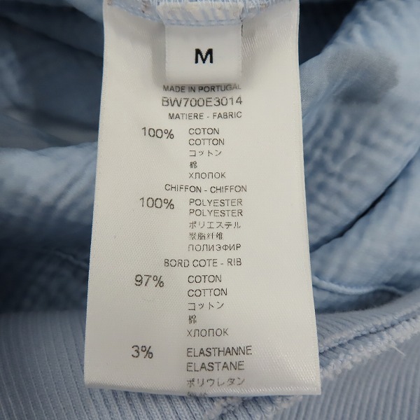 実際に弊社で買取させて頂いた【JPタグ】GIVENCHY/ジバンシィ デストロイ ロゴプリントスウェットトレーナー BW700E3014/Mの画像 3枚目