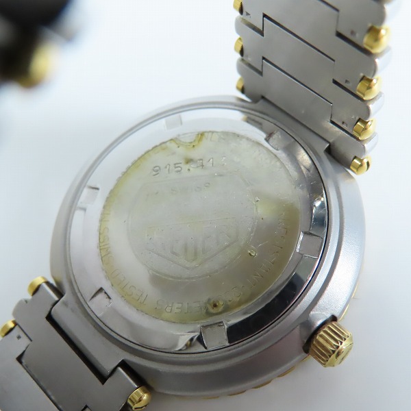 実際に弊社で買取させて頂いたTAG Heuer/タグホイヤー QZ エグゼクティブ 915.413 プロフェッショナル200M の画像 4枚目