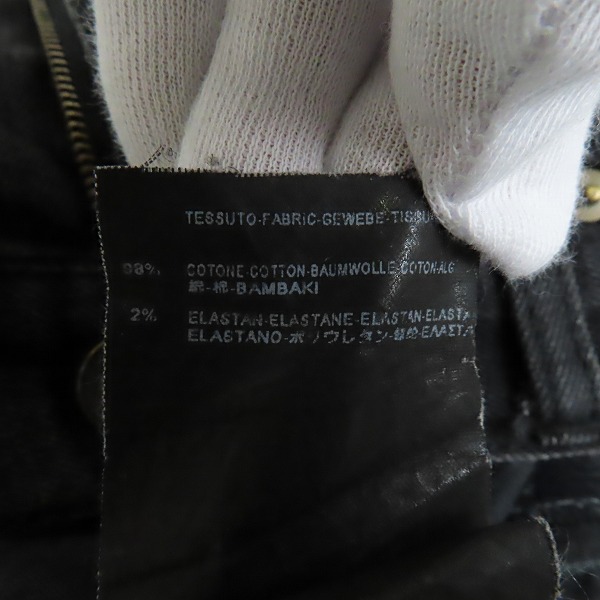 実際に弊社で買取させて頂いたSAINT LAURENT PARIS/サンローランパリ 16AW ニークラッシュスキニーデニムパンツ 398561 Y8691/26の画像 5枚目