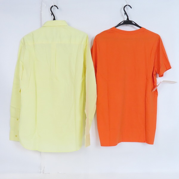 実際に弊社で買取させて頂いた【未使用含む】ARMANI EXCHANGE/アルマーニエクスチェンジ VネックTシャツ/シャツ 2点セットの画像 1枚目