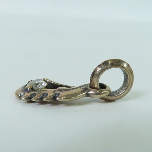 実際に弊社で買取させて頂いたBWL/ビルウォールレザー フィッシュフックチャーム w/クリアストーンの画像 3枚目