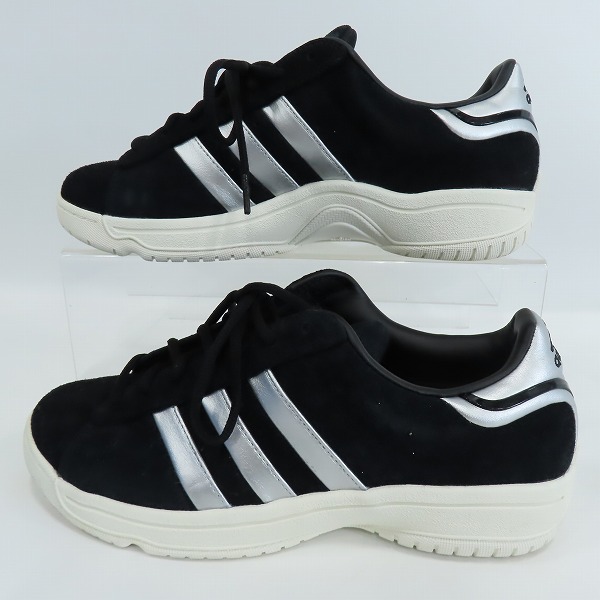 実際に弊社で買取させて頂いたadidas Originals/アディダス オリジナルス atmos別注 Campus Supreme "Black/Silver" ID4793/27の画像 3枚目