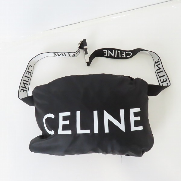 実際に弊社で買取させて頂いた【JPタグ】CELINE/セリーヌ 軽量 ナイロン ウィンドブレーカー アノラックジャケット 2W531495M/44の画像 8枚目