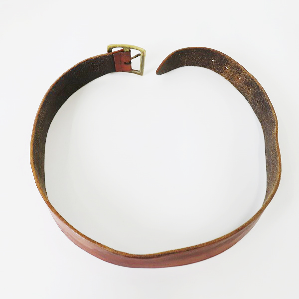 実際に弊社で買取させて頂いたSAINT LAURENT/サンローラン レザーベルトの画像 6枚目