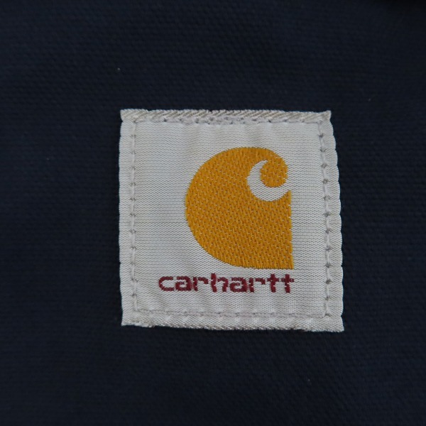 実際に弊社で買取させて頂いたCarhartt/カーハート DUCK TRADITIONAL COAT/ダック トラディショナル コート C003-DNY/Sの画像 4枚目