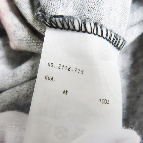 実際に弊社で買取させて頂いたLAD MUSICIAN/ラッドミュージシャン 花柄BIG T-SHIRT ビッグTシャツ 2118-715/42の画像 3枚目