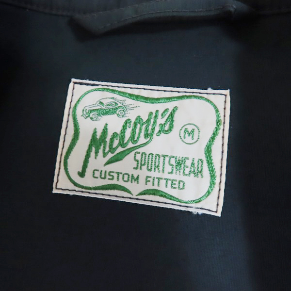 実際に弊社で買取させて頂いたTHE REAL McCOY'S/ザリアルマッコイズ ライトジャケット 刺繍デザイン ジップBUCO/Mの画像 2枚目