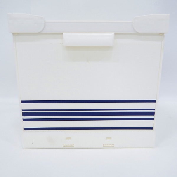 実際に弊社で買取させて頂いたthe POOL aoyama/ザプール青山 DMR STUCKING BOX レコードコンテナボックス WHITE Fragment Design フラグメントデザインの画像 2枚目