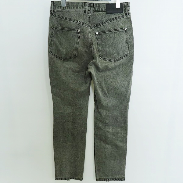 実際に弊社で買取させて頂いたJOHN LAWRENCE SULLIVAN/ジョンローレンスサリバン WASHED DENIM ZIPPED/ウォッシュドデニムジップドパンツ 2A008-0320-15/46の画像 1枚目