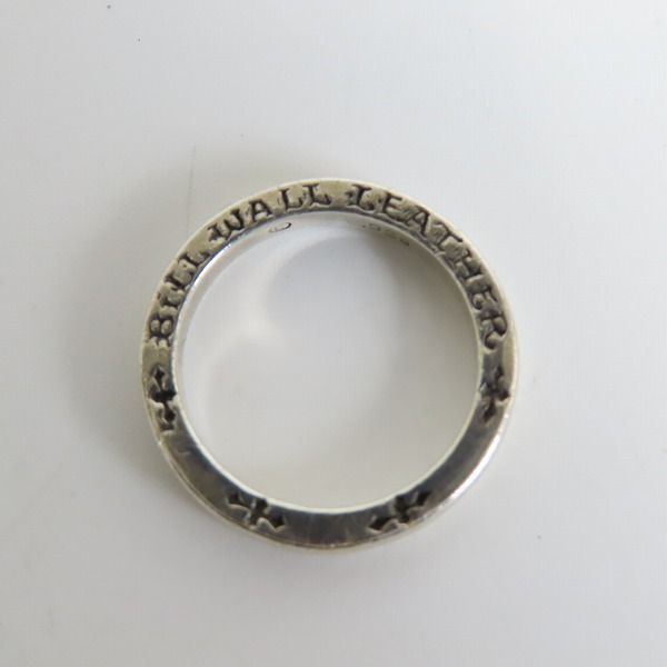 実際に弊社で買取させて頂いたBill Wall Leather/ビルウォールレザー Small BWL Spacer Ring スモールBWLスペーサーリング R331 15.5号の画像 5枚目