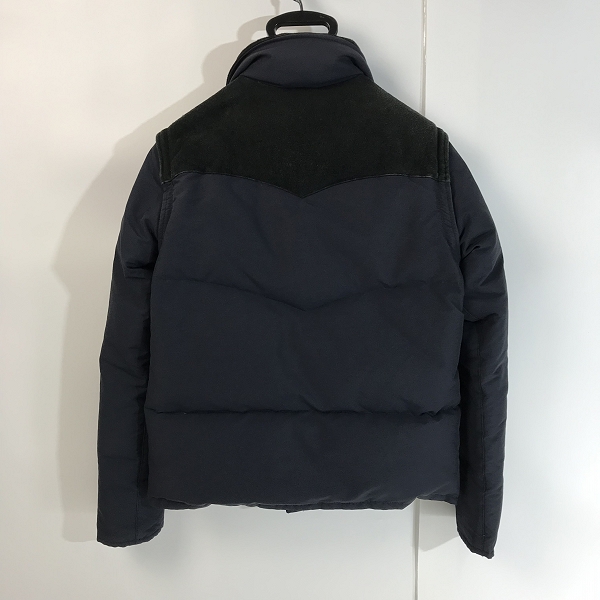 実際に弊社で買取させて頂いたmarka/マーカ ダウンジャケット M13C-07BL01D size2の画像 1枚目