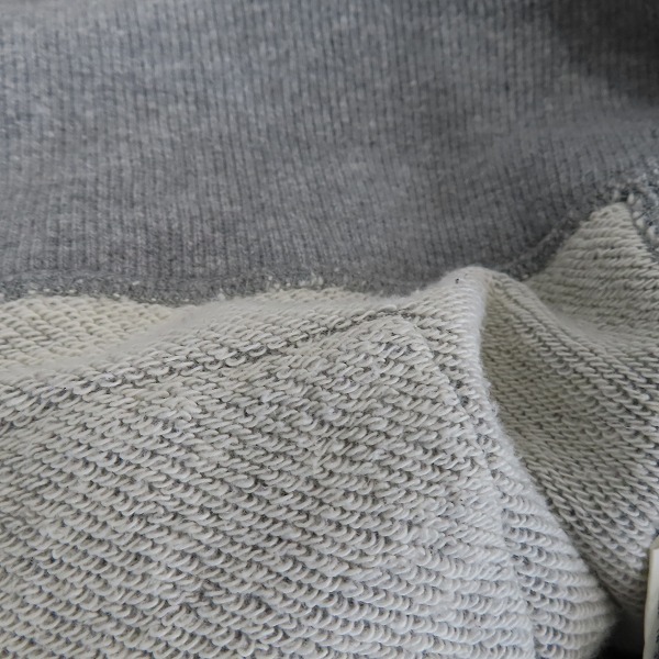 実際に弊社で買取させて頂いたuniform experiment/ユニフォームエクスペリメント クラッシュ加工プルオーバーパーカー UE-167033/2の画像 5枚目