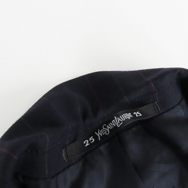 実際に弊社で買取させて頂いたYVES SAINT LAURENT/イヴサンローラン ジャケットの画像 6枚目