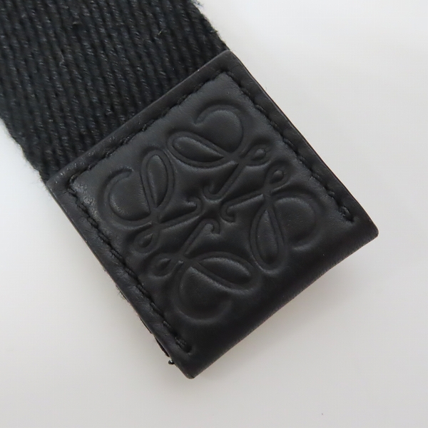 実際に弊社で買取させて頂いたLoewe/ロエベ アナグラム ジャガードラウンド バックパック/リュックサック B664278X02の画像 6枚目