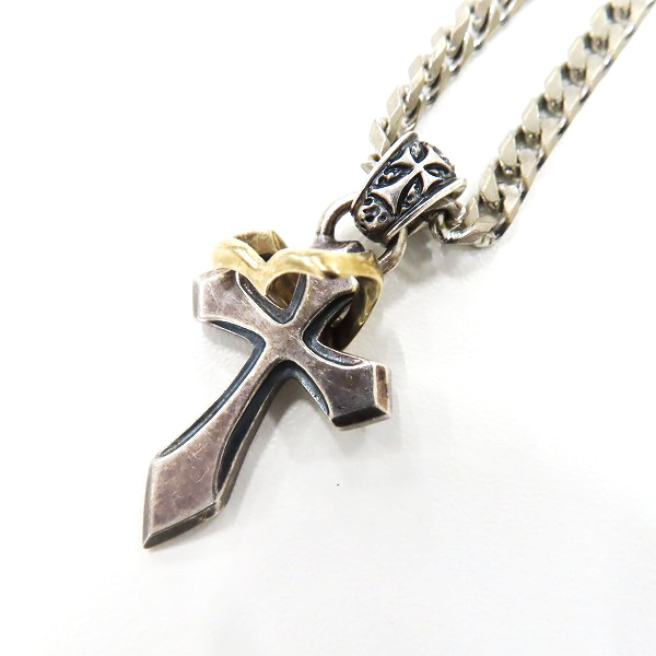 実際に弊社で買取させて頂いたDEAL DESIGN/ディールデザイン  クロス ペンダント/トップ ネックレスチェーン