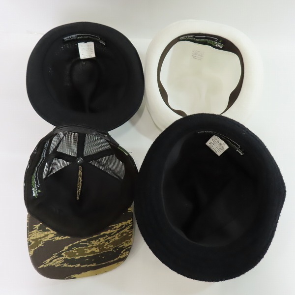 実際に弊社で買取させて頂いたBackChannel/バックチャンネル ハット/キャップ 帽子 4点セットの画像 3枚目