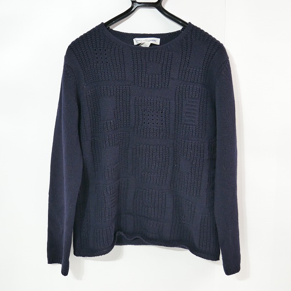 実際に弊社で買取させて頂いたCOMME des GARCONS SHIRT/コムデギャルソン シャツ ウールニット w23506/Sの画像 0枚目