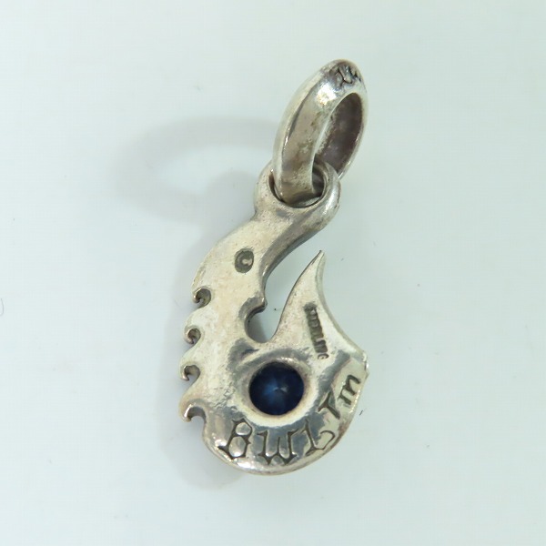 実際に弊社で買取させて頂いたBWL/ビルウォールレザー フィッシュフックチャーム w/ブルーストーンの画像 1枚目