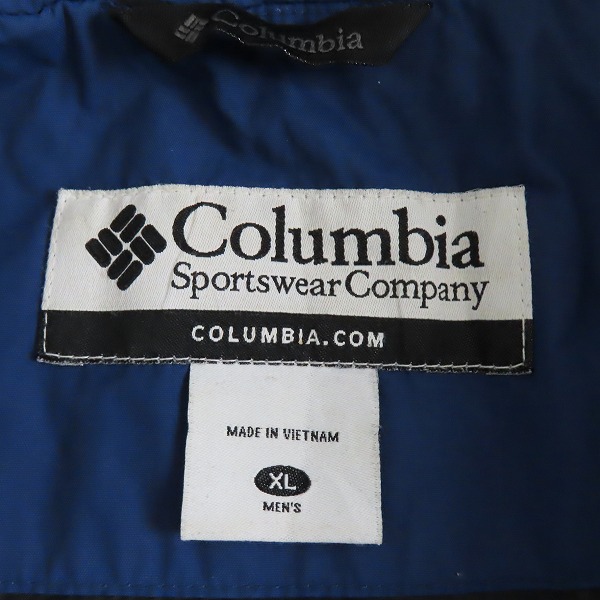 実際に弊社で買取させて頂いたColumbia Sportswear/コロンビアスポーツウェア 90Sヴィンテージ ブルゾン 209 XM 4622/XLの画像 2枚目