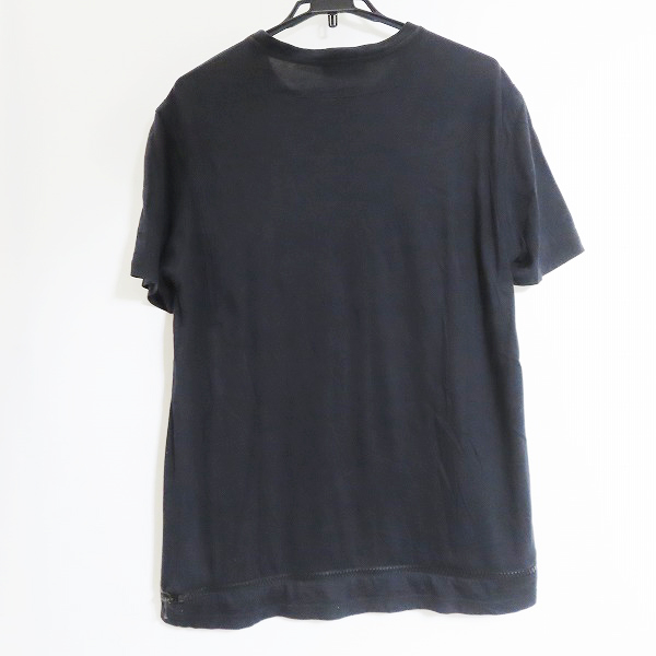 実際に弊社で買取させて頂いたGIVENCHY/ジバンシイ 胸4Gロゴ ジップ半袖Tシャツ 11S 7234 657/XLの画像 1枚目