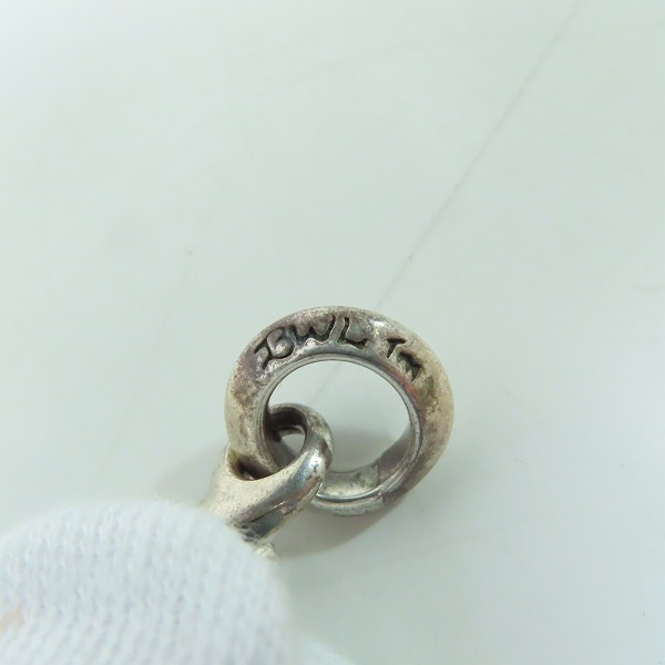 実際に弊社で買取させて頂いたBWL/ビルウォールレザー フィッシュフックチャーム w/ブルーストーンの画像 5枚目