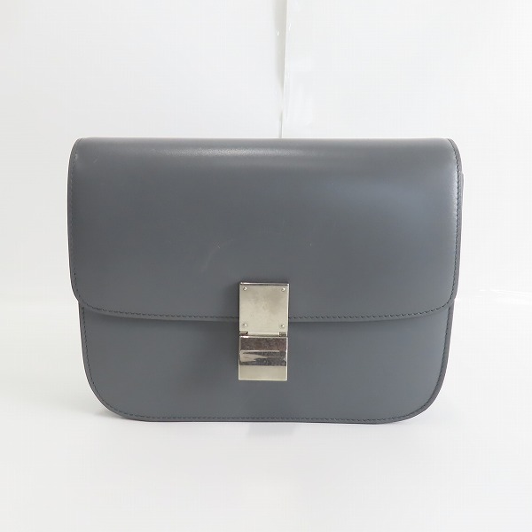 実際に弊社で買取させて頂いたCELINE/セリーヌ クラシックボックス レザー ハンドバッグ ミディアムサイズ