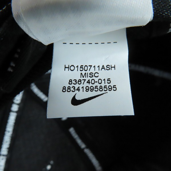 実際に弊社で買取させて頂いたNIKE×ATMOS/ナイキ×アトモス ロゴ キャップ/帽子 836740-015の画像 6枚目
