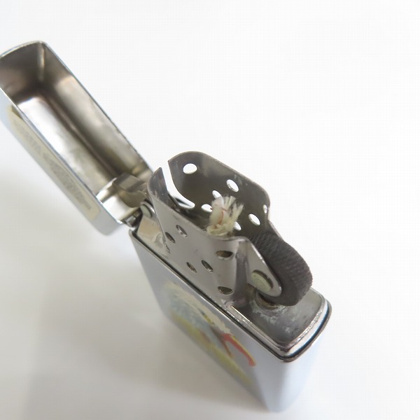 実際に弊社で買取させて頂いたZIPPO/ジッポー HARLEY DAVIDSON/ハーレーダビッドソン RIGHTEOUS RULER 1993年製の画像 4枚目