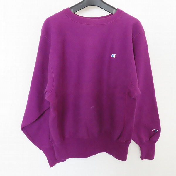 実際に弊社で買取させて頂いたChampion/チャンピオン 90s ビンテージ USA製 リバースウィーブ スウェットトレーナー/Mの画像 0枚目