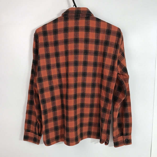 実際に弊社で買取させて頂いたTHE FLAT HEAD/ザフラットヘッド バッファローチェック ヘビーフランネルシャツ 38の画像 1枚目