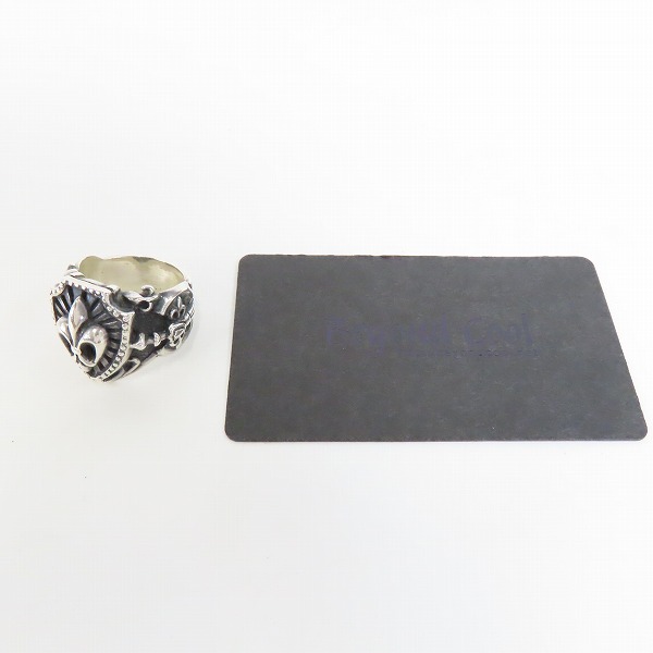 実際に弊社で買取させて頂いた【ギャラ付き】Leathers＆Treasures/レザーズ＆トレジャーズ クレストリング 19-20号の画像 9枚目