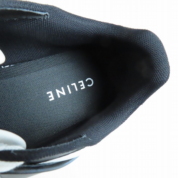 実際に弊社で買取させて頂いたCELINE/セリーヌ CT-04 カーフスキン レースアップ ロースニーカー 346483338C.01WB/41の画像 4枚目