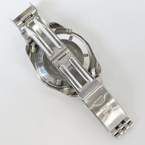実際に弊社で買取させて頂いたTAG HEUER/タグホイヤー ディープダイバー 1000m 980.023N クォーツ 腕時計 【動作未確認】の画像 4枚目