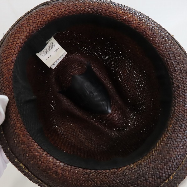 実際に弊社で買取させて頂いたHTC/エイチティーシー パナマハット/Lの画像 4枚目