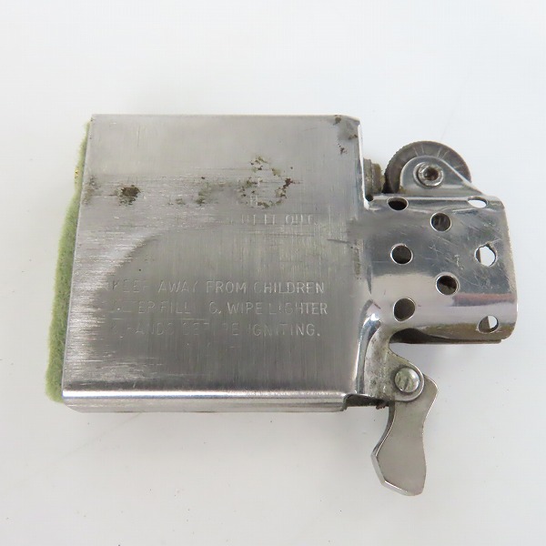 実際に弊社で買取させて頂いたZIPPO/ジッポー LSD/MFE LOYAL S.DIXON 社ロゴ ヴィンテージ/ビンテージ 1965年製の画像 6枚目