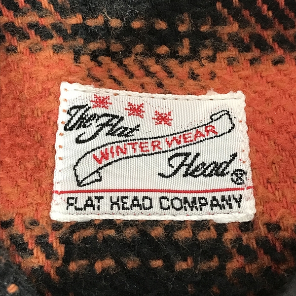 実際に弊社で買取させて頂いたTHE FLAT HEAD/ザフラットヘッド バッファローチェック ヘビーフランネルシャツ 38の画像 2枚目